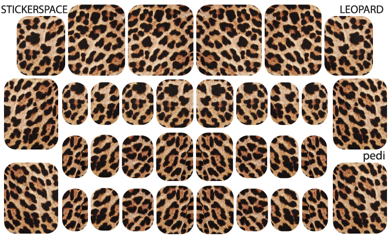 Leopard pedi